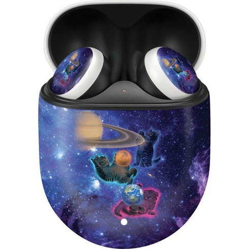 Vincent Hie Cosmic Kittens Google Pixel Buds Skin